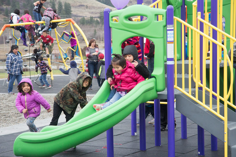 New playground opened for Nespelem Elementary School - The Star